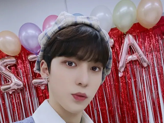 【T公式】ATEEZ、[ #ユノ]ベレーセルカよりここにいるの💋💋 #ATEEZ #ATEEZ