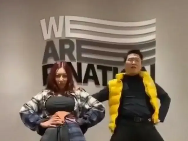 PSY、所属歌手Jessi の新曲を華麗に(？？)踊る姿が話題