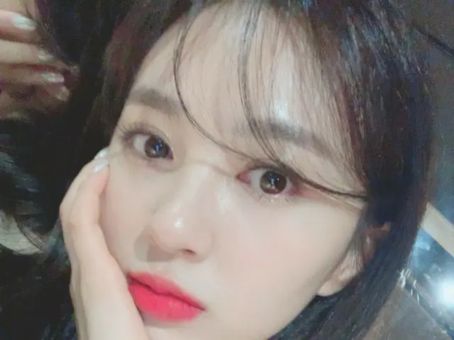 【t公式】Cherry Bullet、[ #サポート#JIWON]明日からまた頑張ろう💓 #CherryBullet #Cherry Bullet