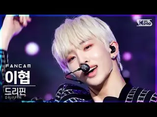 【公式sb1】【テレビ1列_]DRIPPIN_ イ・ヒョプ「Young Blood」(DRIPPIN_ _ Lee Hyeop FanCam)│@ SBS 人気