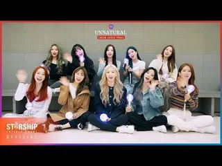 【公式sta】【Special Clip]宇宙少女_ -  UNNATURAL応援法  