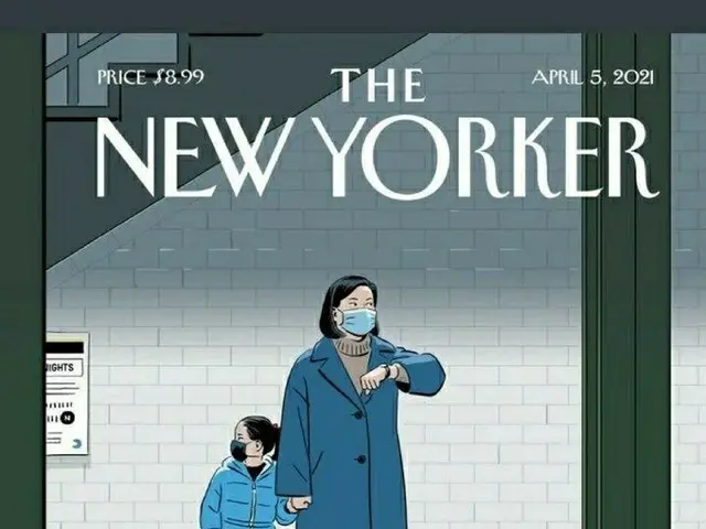 アメリカの雑誌「THE NEW YORKER」の表紙が韓国で話題