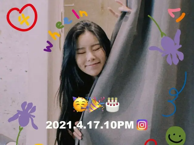 【t公式】MAMAMOO、[ #フィイン] フィなのに記念インスタライブ放送🎉 私たちムームー皆さん、今日の午後10時に ライブ放送で会いましょう💚#But