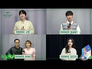 【公式mnp】 [📢HIKEcurated Live]アーティスト挨拶映像| AKMU_ _ 、巻ジナ、キュヒョン、チョン・セウン_   