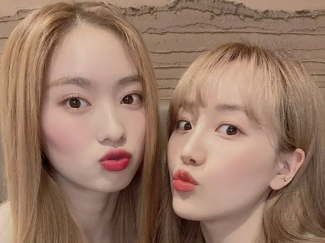 【t公式】Cherry Bullet、[ #ヘユン#HAEYOON]おやすみ🥱❤ #CherryBullet #Cherry Bullet