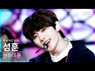 【公式sb1】【テレビ1列_]ENHYPEN_ ソンフン「Drunk-Dazed」(ENHYPEN_ _ SUNGHOON FanCam)│@ SBS 人気歌謡