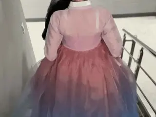 #少女時代 テヨン、韓服の後ろ姿が韓国で話題