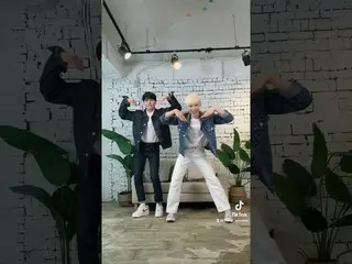 【T公式】AB6IX、RT _ssap_possible：AB6IXジョンウン＆Golden Childジャンジュン💝クムビトパーティーシエルチャレンジ💝 