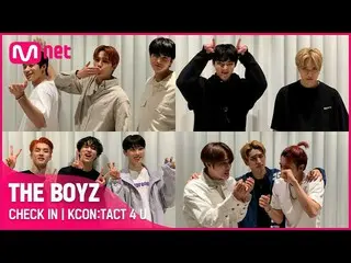 【公式mnk】【KCON：TACT 4 U] CHECK IN THEBOYZ_ _   