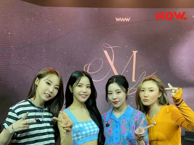 【t公式】MAMAMOO、RT kr_now：そのまま行ったら残念だから#MAMAMOO [もっと見るショット]残します#NOWオンエア #MAMAMOO