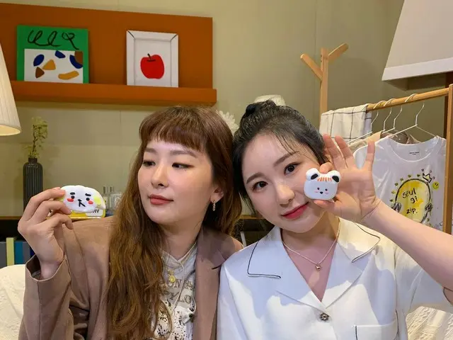 【t公式】RED VELVET、スルギ💛チェヨン #英知#SEULGI #英知家#SEULGIzip #Red Velvet #RedVelvet#チェヨン