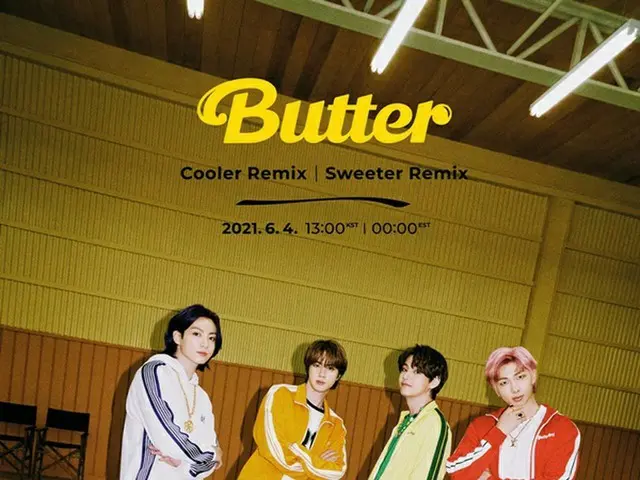 「BTS(防弾少年団)」、本日(6/4)午後1時「Butter」のリミックス音源「Sweeter」と「Cooler」を公開…あともうちょっと！