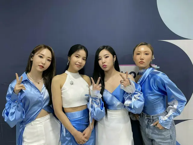 【t公式】MAMAMOO、[ #MAMAMOO] 今すぐSBS人気歌謡！🙌🏻 私たちムームー皆さん最終回まで MAMAMOOと一緒にします💙#MAMAMO