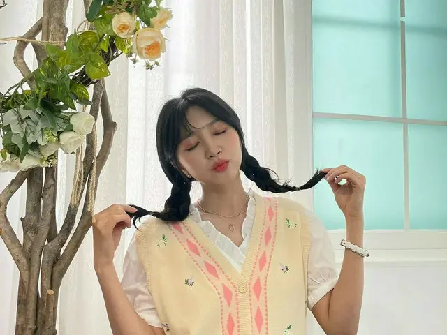 【t公式】LABOUM、[ #翌]金曜日仕上げまで行く🌼🌼  #LABOUM #LABOUM #HAEIN