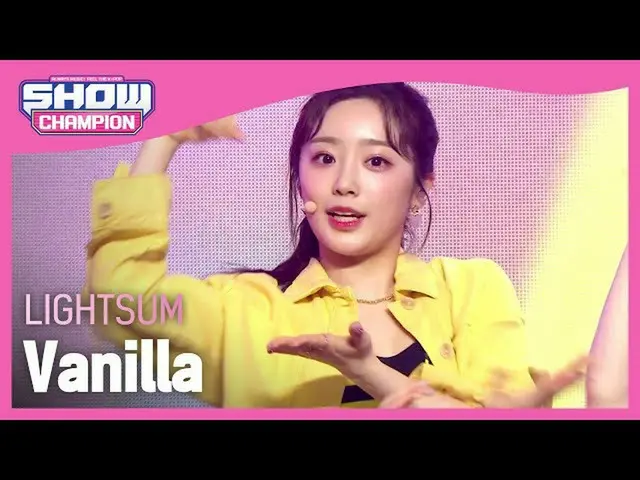 【公式mbm】【Show Champion】【HOT DEBUT]〜初恋〜サム - バニラ(LIGHTSUM  -  Vanilla)l EP.398  