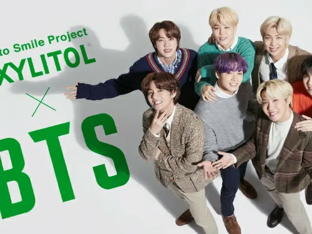 「BTS(防弾少年団)」、本日(6/18)出演の音楽番組「smash. presents MUSIC BLOOD」の放送枠内にてロッテ「キシリトール」のCM「S