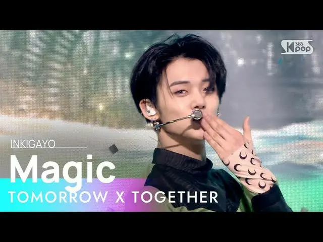 【公式sb1】TXT(TOMORROW X TOGETHER(TXT)_ ) -  Magic人気歌謡_ inkigayo 20210620  