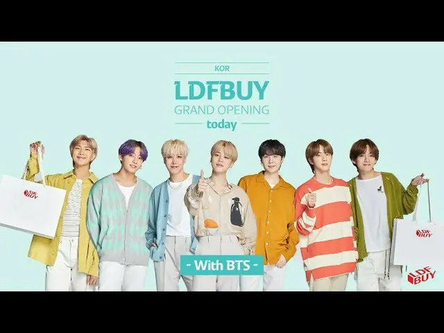 【公式lot】【KOR]💜ロッテ免税店のオンライン直球モールLDFBUY GRAND OPENING withBTS💜  