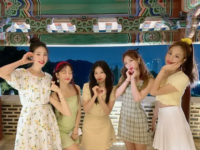 【t公式】LABOUM、[ #LABOUM]釜山撮影終了後💛🧡 #LABOUM  #油井 #ソヨン #ジエン #翌 #ソルビン