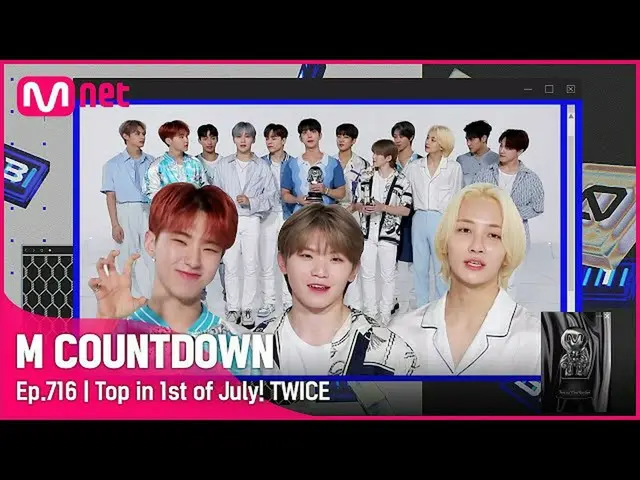 【公式mnk】Top in 1st of July、「SEVENTEEN_ _ 「with」Ready to love」、Encore Stage！ (in F