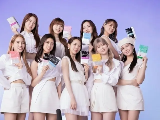 NiziU、フェイスマスク「ALFACE＋」の新CMに出演。