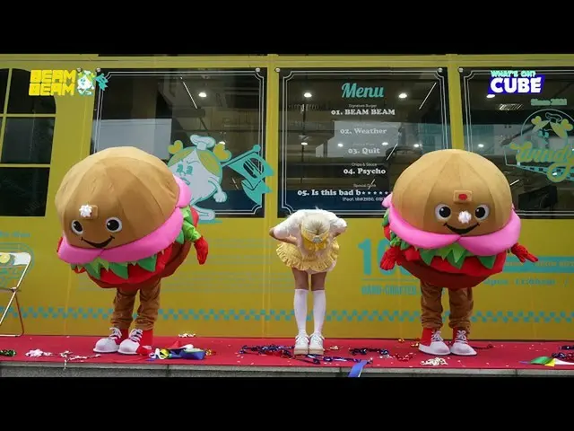 【公式】(G)I-DLE_、「Windy Burger Grand Open！」 - ハイライト09第1部レッドカーペット！🥳👏🥳  