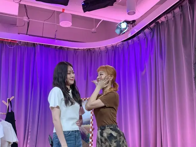 【t公式】RED VELVET、ケミはやはり親友ケミ❗知恵家の作成完了🎉 🐻🧡🐻👍  #英知#SEULGI #英知家 #知恵zip #Red Velv