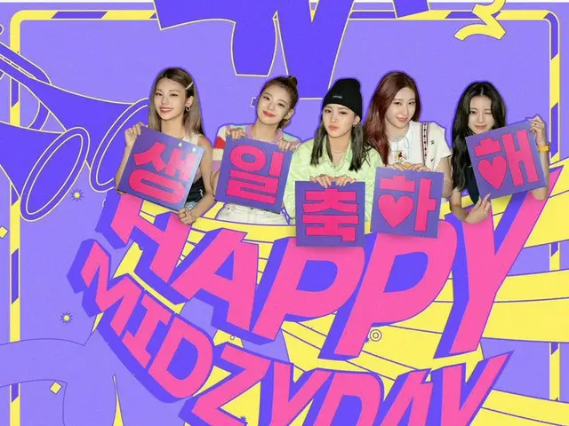 【t公式】ITZY、🎉MIDZY2NDANNIVERSARY🎉 Thank you MIDZY、Happy Birthday♡ #ITZY #ITZY IT