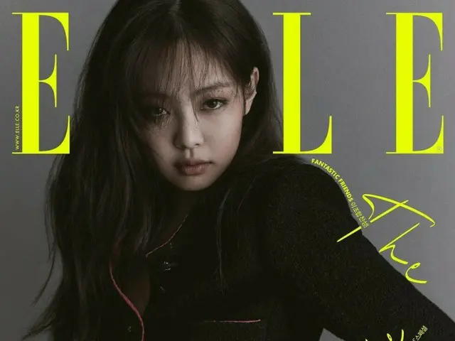 「BLACKPINK」JENNIE、ファッション雑誌「ELLE」8月号のカバー飾る