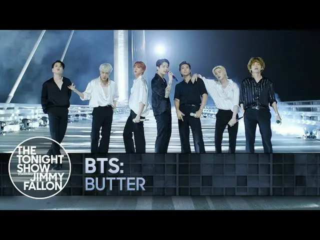 「BTS(防弾少年団)」、 「Butter」＠The Tonight Show Starring Jimmy Fallon   
