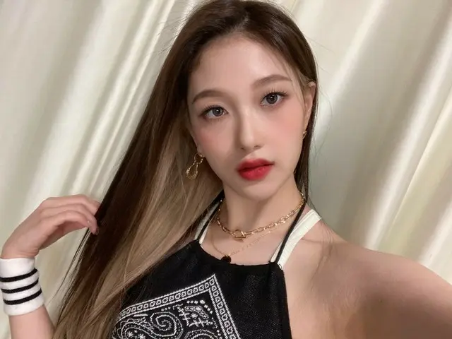 【t公式】fromis_9、[ #ソヨン]雨に来て日も暑いおいしいものを食べ、みんながんばっ☘️
