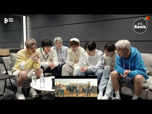 【公式】防弾少年団、[BANGTAN BOMB]「Permission to Dance」MV Reaction  -  BTS(BTS(防弾少年団))  