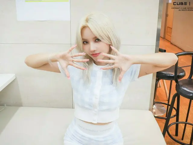 【t公式】(G)I-DLE_、[📸]前ソヨン[ピムピム(BEAM BEAM)]音楽放送控室ビハインド♡:: 1週目 より多くの写真は、(G)I-DLE_ UC
