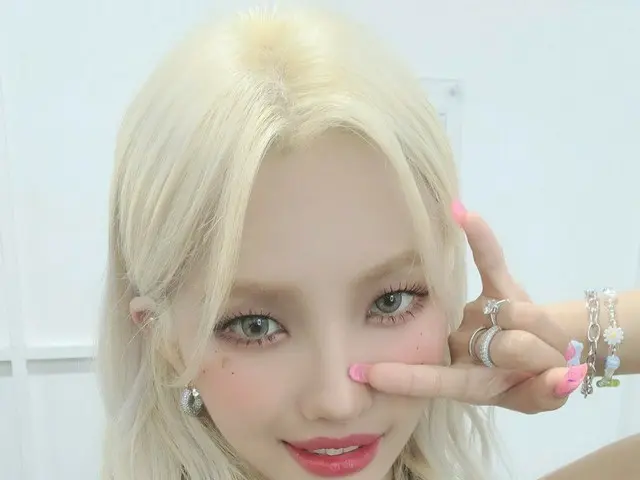 【t公式】(G)I-DLE_、[📸] 20210716 #MUSIC BANK自動♡♡目👀発射させたソヨンがの「ピムピム(BEAM BEAM)」☀️MUSI
