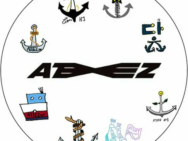 【T公式】ATEEZ、[📷] ATEEZ＆ATINY MISSION：今アンカーを上げろ！ ⠀ ATEEZが直接作成されたアンカー・船のイメージを公開します�