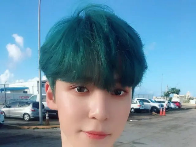 【T公式】ATEEZ、[ #ユノ]そこ～～～海を越えて～～～❤️ #ATEEZ #ATEEZ
