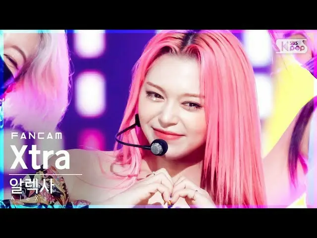 【公式sb1】【テレビ1列_]アレクサXtra」(AleXa FanCam)│@ SBS 人気歌謡_2021.07.18