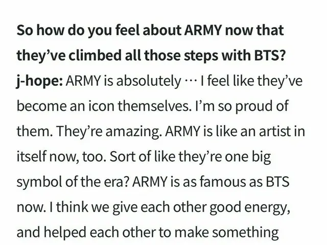 【d公式big】「ARMY is an icon」-jhope