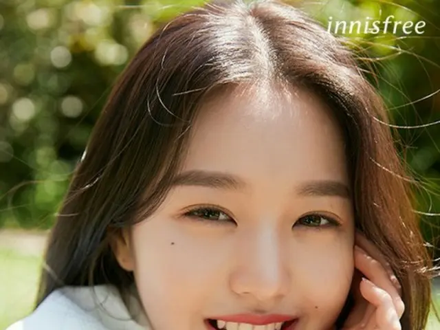 「IZ*ONE」出身_チャン・ウォニョン、化粧品ブランドinnisfreeのモデルに