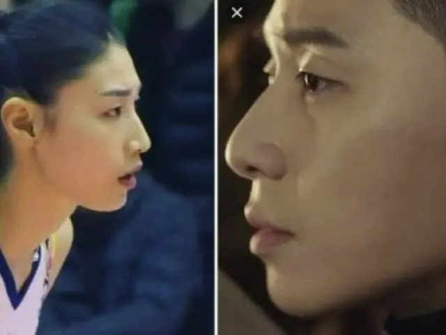 バレーボール女子韓国代表のキム・ヨンギョン選手、俳優パク・ソジュンに似すぎだと話題に