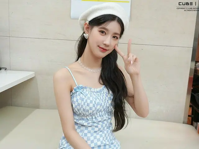 【t公式】(G)I-DLE_、[📸](G)I-DLE_ MIYEON [エムカウントダウンSPECIAL STAGE]ビハインド♡より多くの写真は、(G)I-