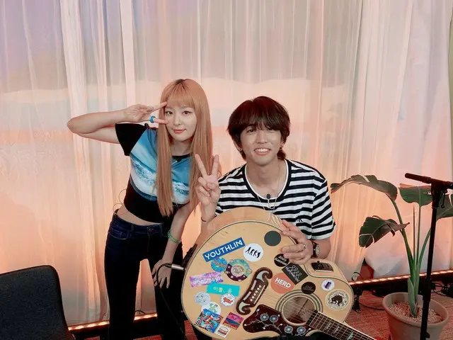 【t公式】RED VELVET、耳親孝行はスルギZIP🎶今日のスルケチブククウト🐻🧡  #英知#SEULGI #英知家 #知恵zip #Red Velve