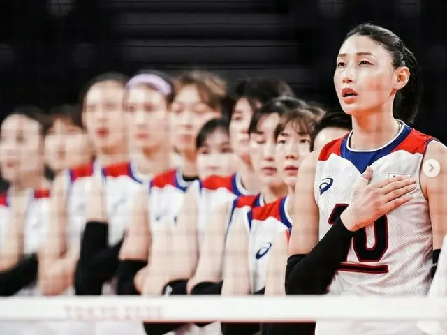 バレーボール韓国代表のキム・ヨンギョン選手、本日(8/12)大韓民国バレーボール協会にて代表引退の意思を伝えた