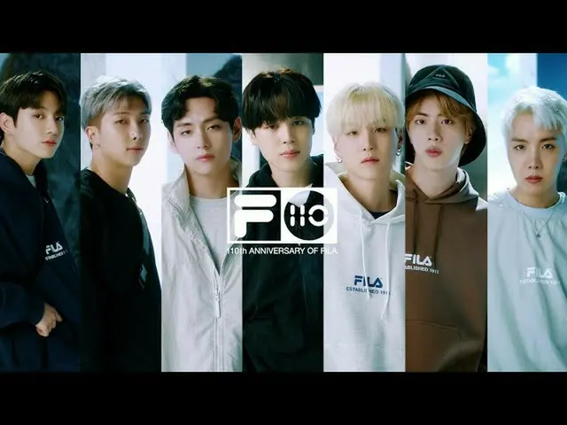 「BTS(防弾少年団)」、FILAの広告映像が話題に