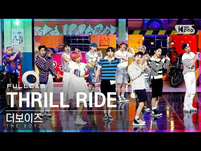 【公式sb1】【テレビ1列_] THEBOYZ_ 「THRILL RIDE」フルカム(THEBOYZ_ _ Full Cam)│@ SBS 人気歌謡_2021.