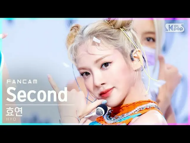 【公式sb1】【テレビ1列_]ヒョヨン」Second(Feat