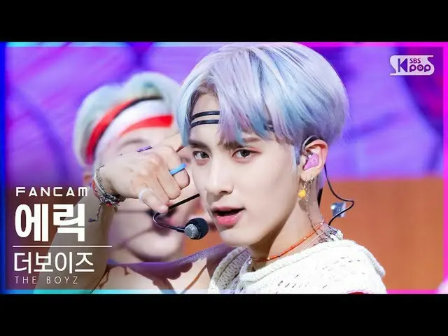 【公式sb1】【テレビ1列_] THEBOYZ_ エリック 'THRILL RIDE」(THEBOYZ_ _ ERIC FanCam)│@ SBS 人気歌謡_2