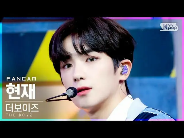 【公式sb1】【テレビ1列_] THEBOYZ_ 現在「THRILL RIDE」(THEBOYZ_ _ HYUNJAE FanCam)│@ SBS 人気歌謡_2