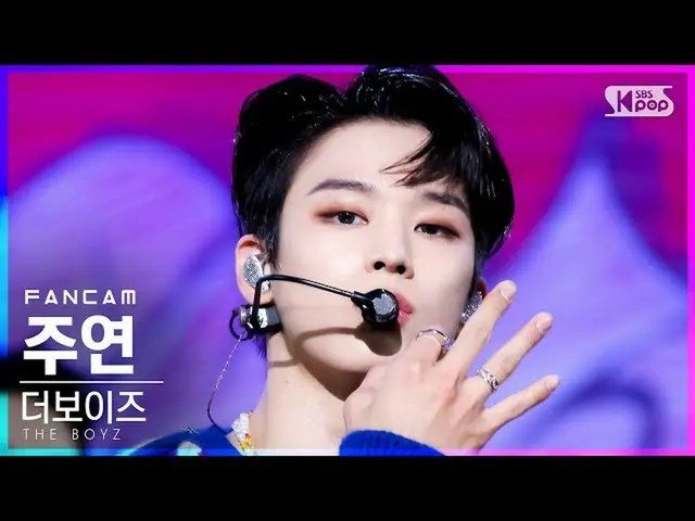 【公式sb1】【テレビ1列_] THEBOYZ_ 主演「THRILL RIDE」(THEBOYZ_ _ JUYEON FanCam)│@ SBS 人気歌謡_20