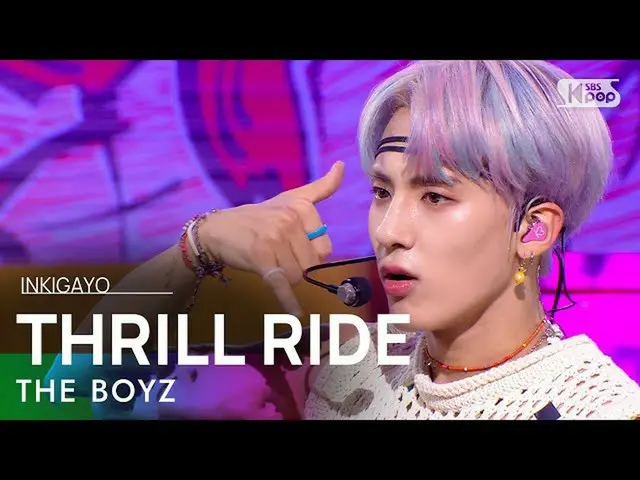 【公式sb1】THEBOYZ_ _ (THEBOYZ_ ) -  THRILL RIDE人気歌謡_ inkigayo 20210815  